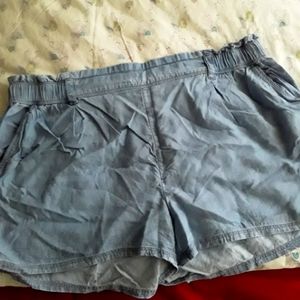 Aerie denim shorts size xl.